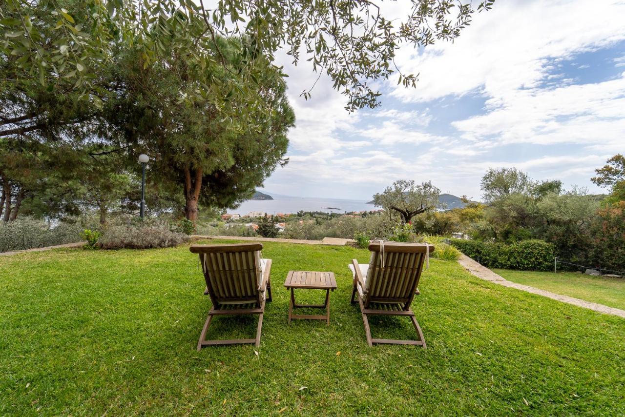 Villa Elia Kavala - Mediterranean Holiday Villa PalaiónTsiflíkion Buitenkant foto