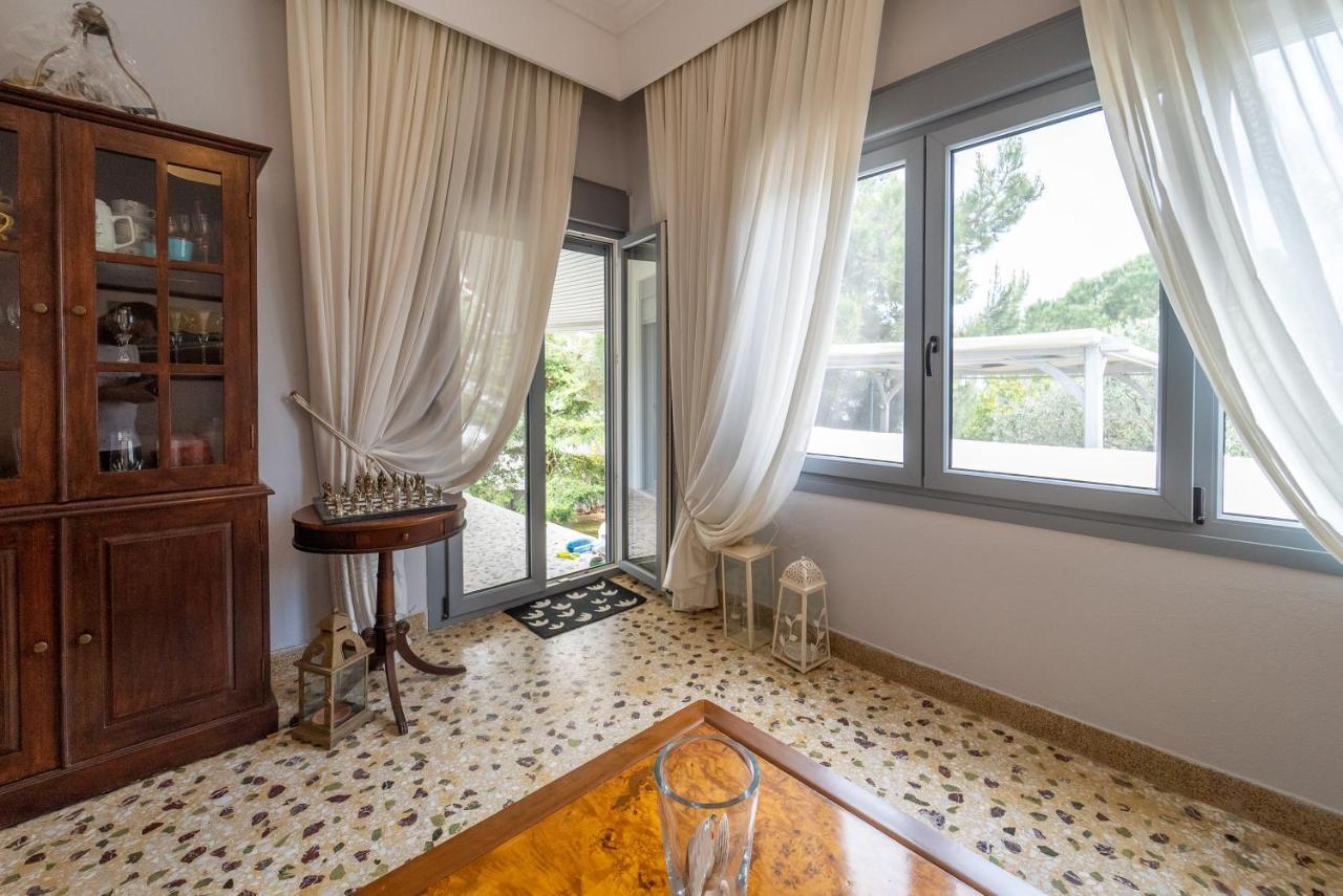 Villa Elia Kavala - Mediterranean Holiday Villa PalaiónTsiflíkion Buitenkant foto
