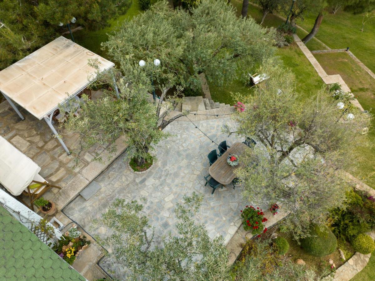 Villa Elia Kavala - Mediterranean Holiday Villa PalaiónTsiflíkion Buitenkant foto